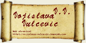 Vojislava Vulčević vizit kartica